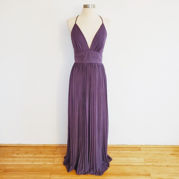 Lulus | Depths of My Love Dusty Purple Maxi Dress - Picture 3 of 8